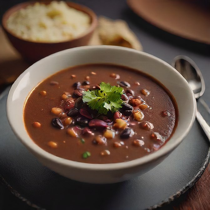 Blackt Bean Soup 