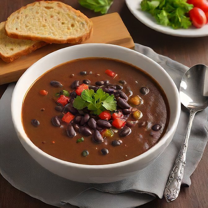 Blackt Bean Soup 2