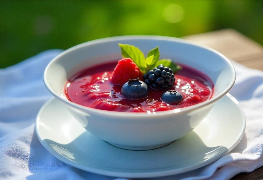 fruit soup recipes 