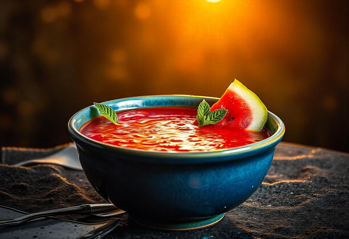 watermelon soup 