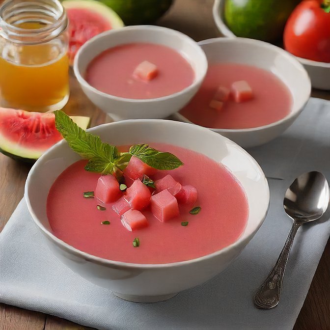 watermelon soup 2